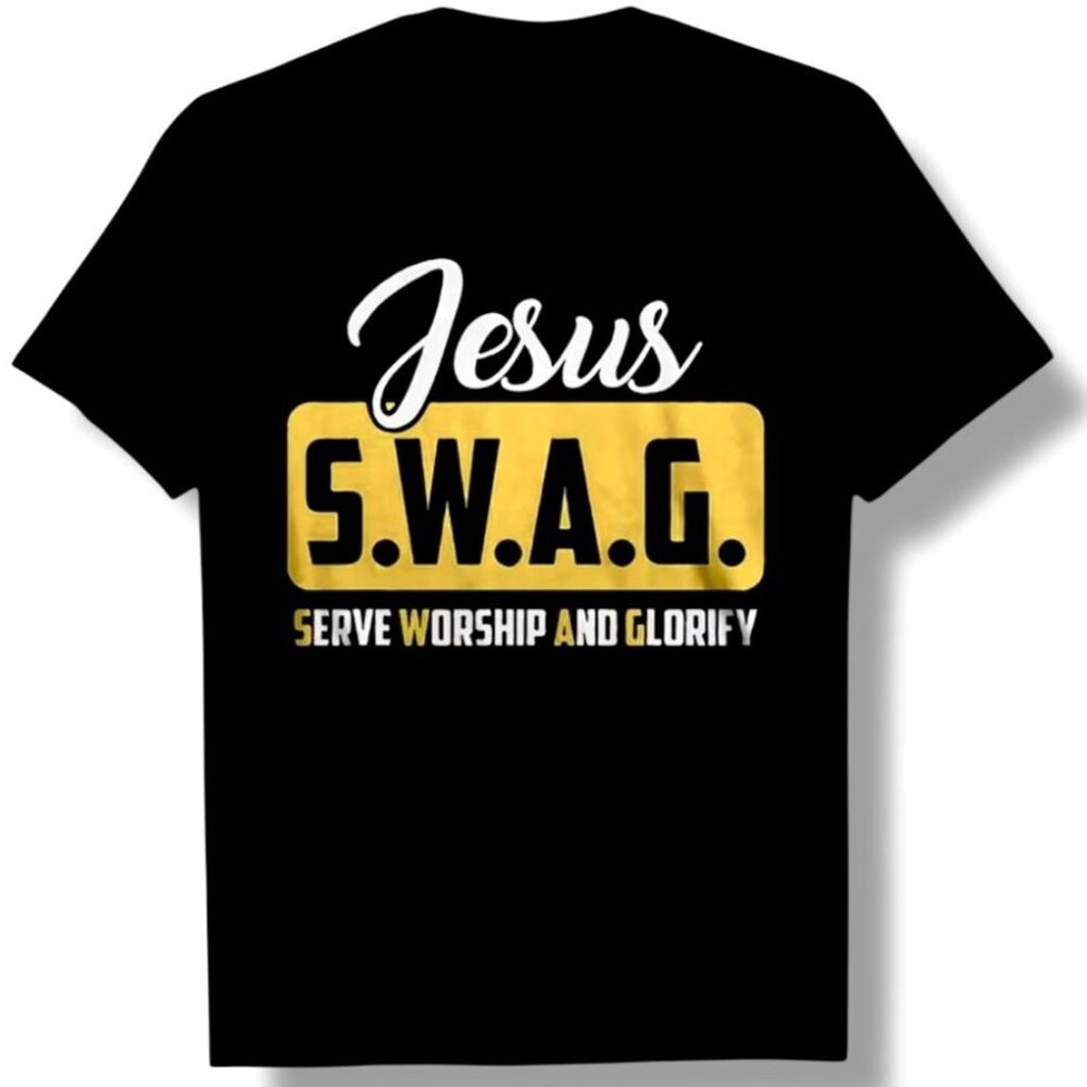NEW - FAITH COLLECTION INSPIRED BLACK TSHIRT UNISEX - 018 SZ LARGE